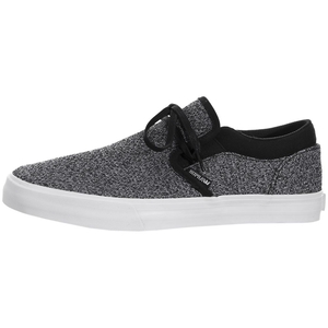 Baskets Basses Supra Cuba Grise Charcoal Heather/Black-White Homme | KVS-44219212